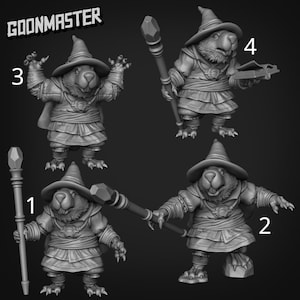 Beaver Wizards- Goonmaster | 28mm and 32mm | Wargaming | DnD | Tabletop Roleplaying