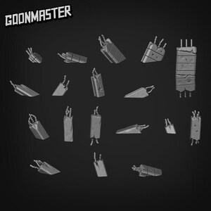 Concrete Rubble Set A - Goonmaster Basing Bits