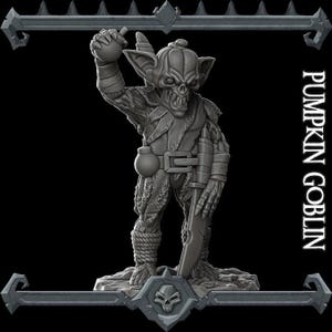 Pumpkin Goblin. Goblin Special Operative - Rocket Pig Games