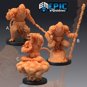 Monkey King - Epic Miniatures | 28mm and 32mm | Wargaming | DnD | Tabletop Roleplaying