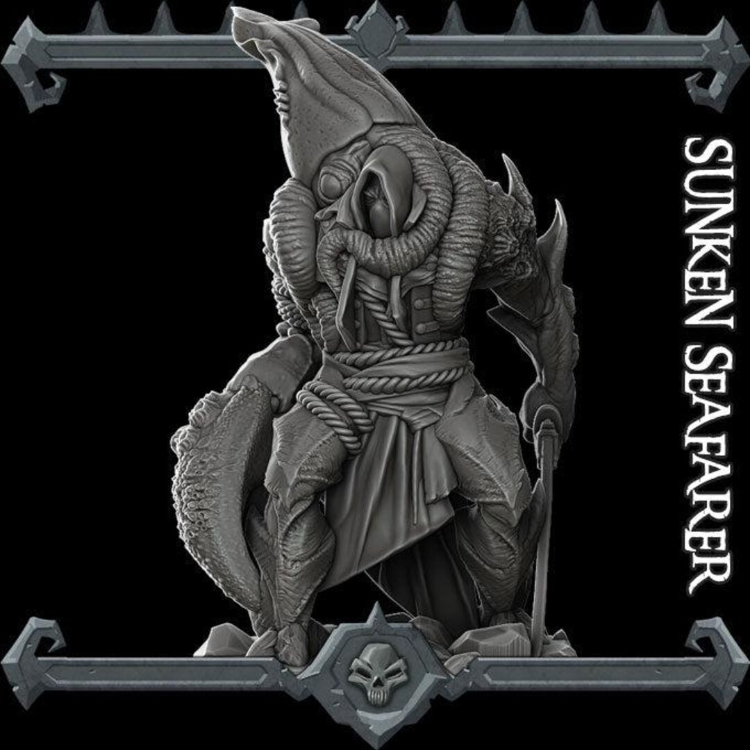 Sunken Seafarer - Rocket Pig Games | 28mm and 32mm | Wargaming | Dnd ...