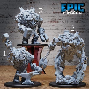 Stone Construct Dwarf - Epic Miniatures | 28mm and 32mm | Wargaming | DnD | Tabletop Roleplaying