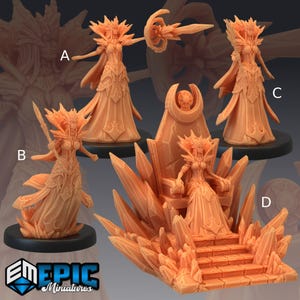 Snow Queen - Epic Miniatures | 28mm and 32mm | Wargaming | DnD | Tabletop Roleplaying