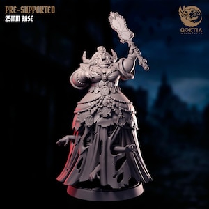 Diva Cataria, Cursed Singer - Goetia Miniatures | 28mm and 32mm | Wargaming | DnD | Tabletop Roleplaying
