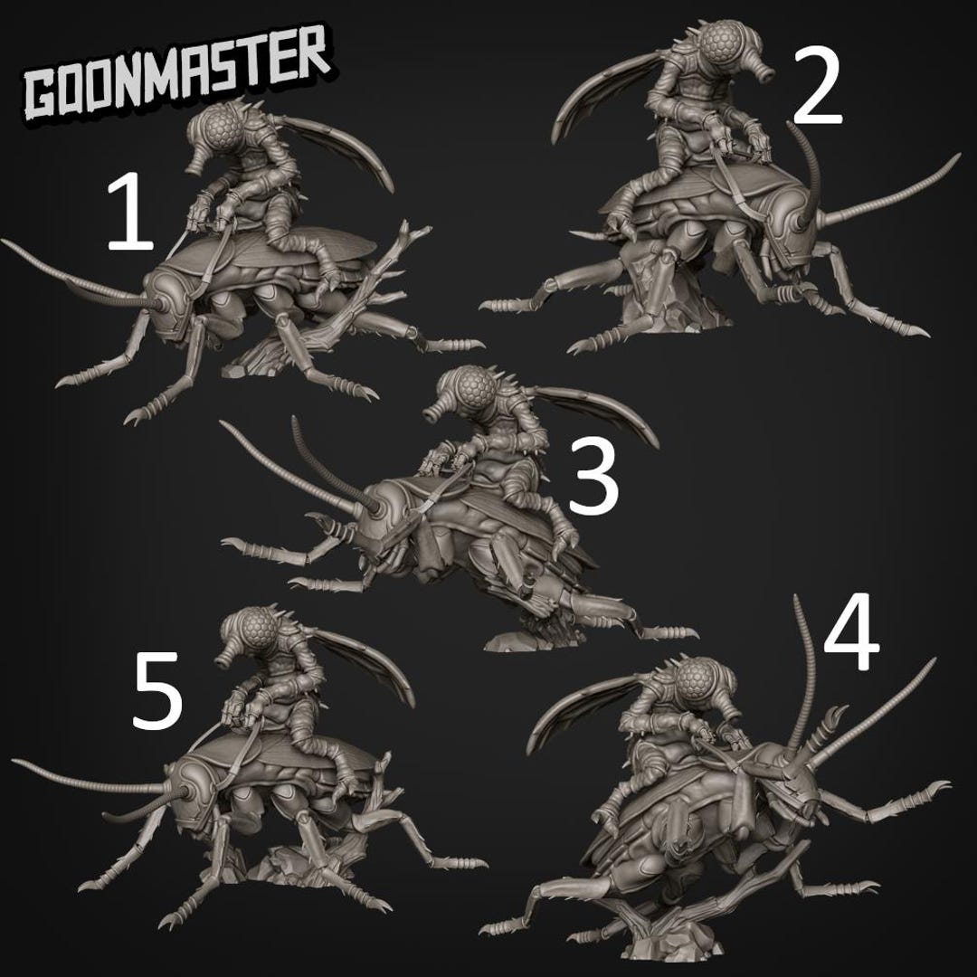 Roach Riders. Fly Cockroach Cavalry - Goonmaster | 28mm and 32mm ...