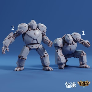 Brawler Guardian, Guard Mech - Sordane Publishing | 28mm and 32mm | Wargaming | DnD | Tabletop Roleplaying