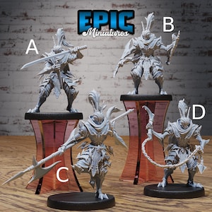 Ninja Insect Warrior - Epic Miniatures | 32mm | Insectoid Jungle | Bug | bugfolk | Scout | Assassin | Warrior | Fighter