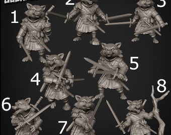 Racoon Rogue - Goonmaster | 28mm and 32mm | Wargaming | DnD | Tabletop Roleplaying