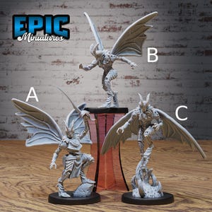 Moth Folk Warrior - Epic Miniatures | 28mm and 32mm | Wargaming | DnD | Tabletop Roleplaying