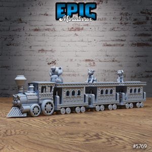 Train Ride - Epic Miniatures | Grand Carnival | 28mm and 32mm | Wargaming | DnD | Tabletop Roleplaying