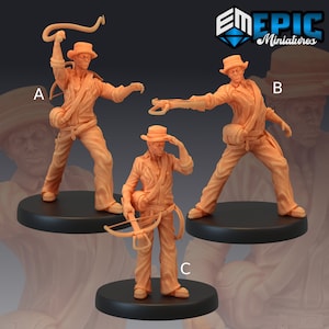 Dungeon Explorer - Epic Miniatures | Adventurer | Indiana Jones | Ninth Age | 32mm