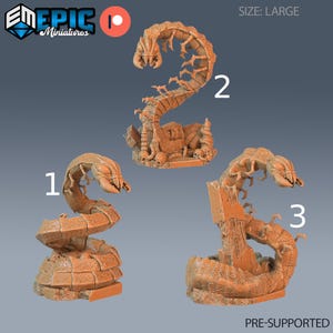 Cave Centipede - Epic Miniatures | 28mm and 32mm | Wargaming | DnD | Tabletop Roleplaying