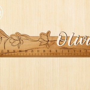 laser cut wooden ruler cm svg file school laser cut file and school teacher file