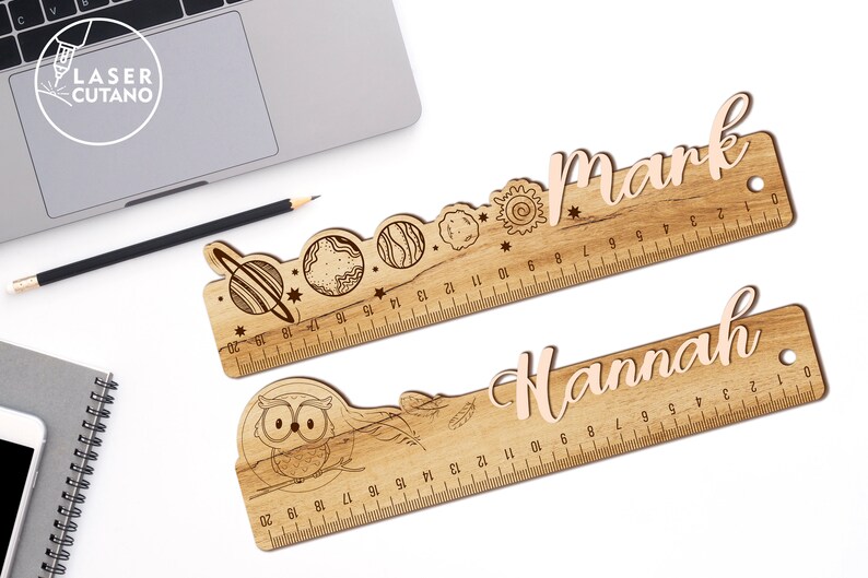laser cut wooden ruler cm svg file school laser cut file and school teacher file