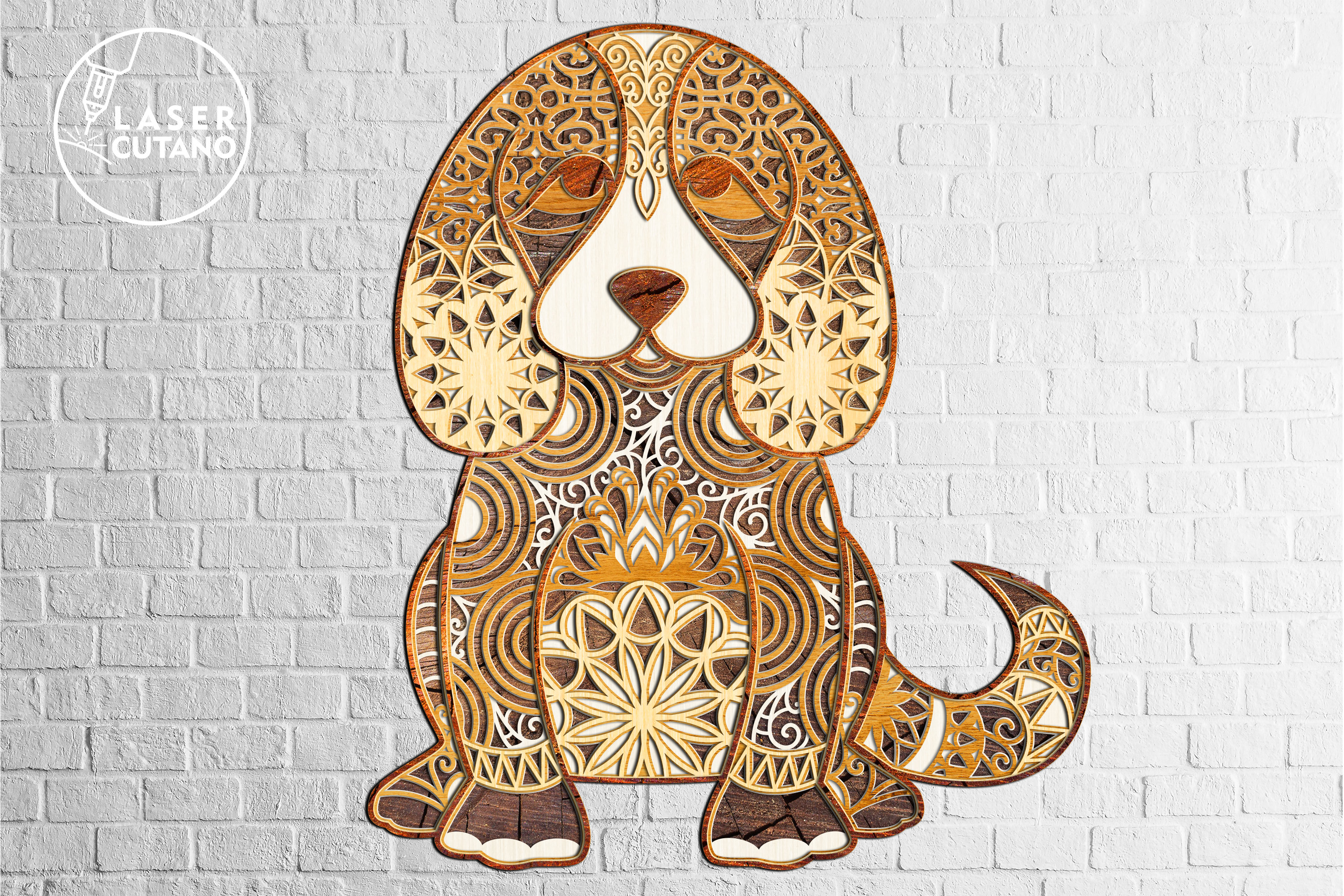 ANIMALS Laser Cut File Multilayer Vector File cricut 3d and Etsy
