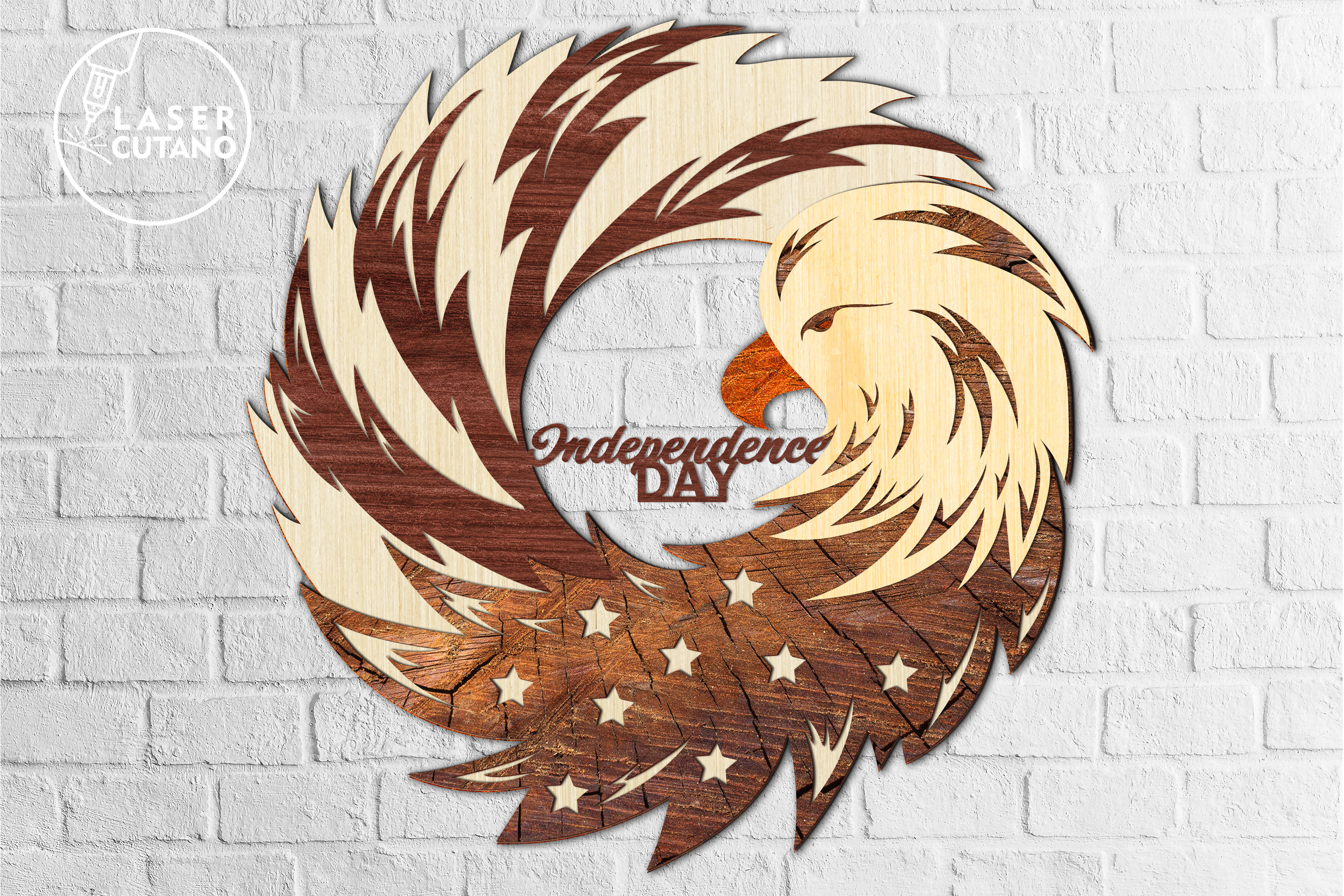 4th of JULY Svg Laser Cut File Glowforge Svg and Independence Day Svg ...