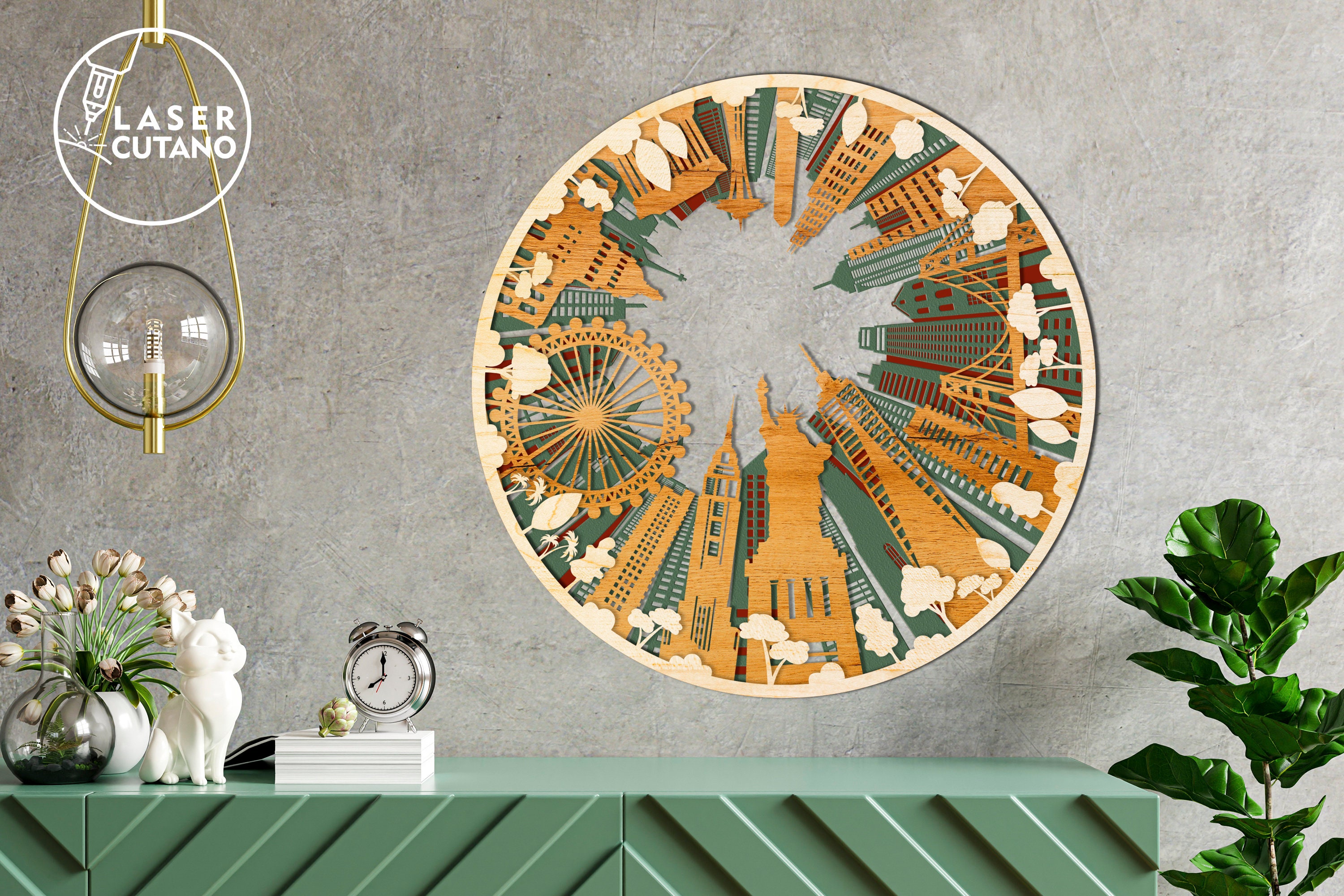 USA Laser Cut File Svg Cutting Template Cutting Tool DXF File Etsy