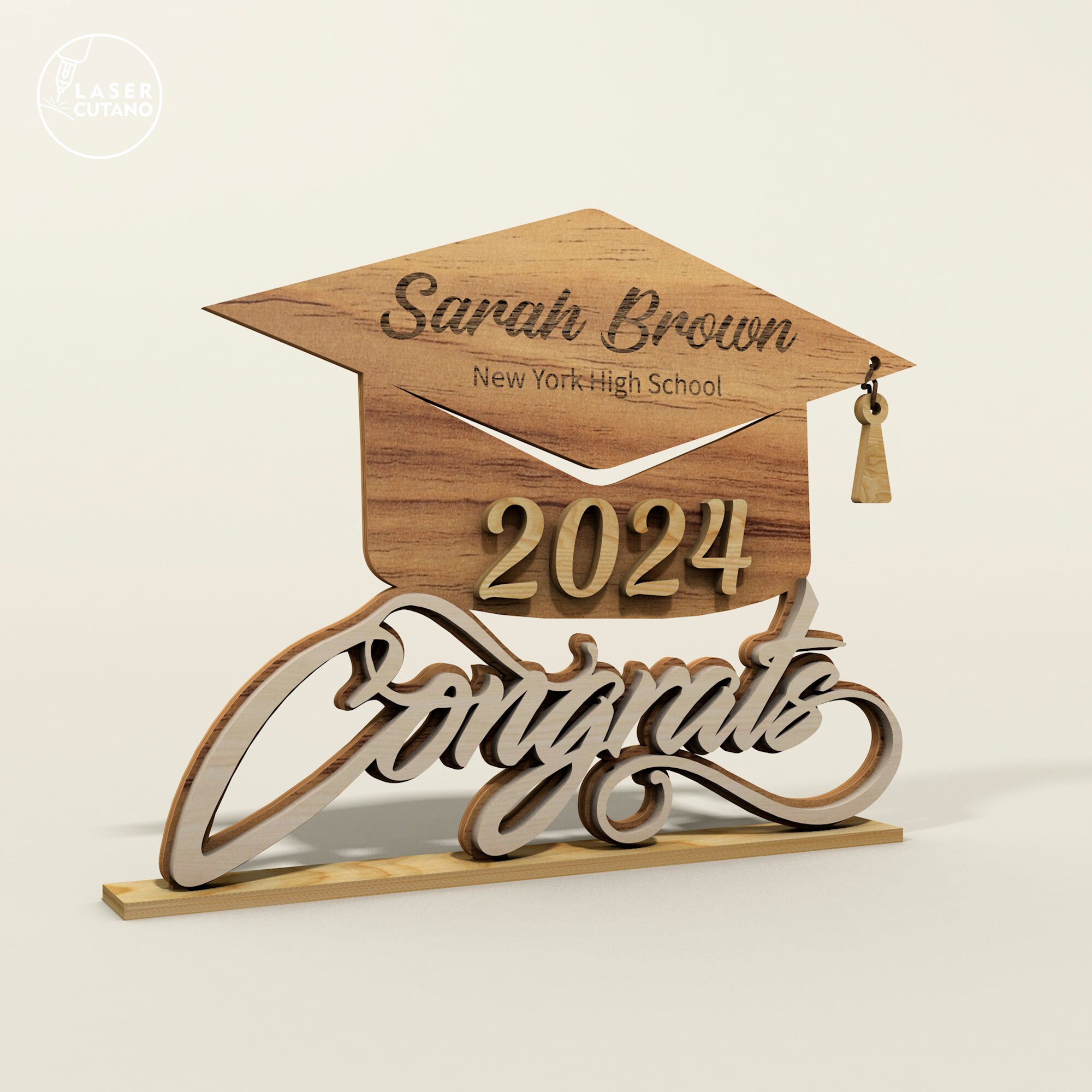 Laser Files Svg Graduation Laser Cut File and Graduation Dxf ...