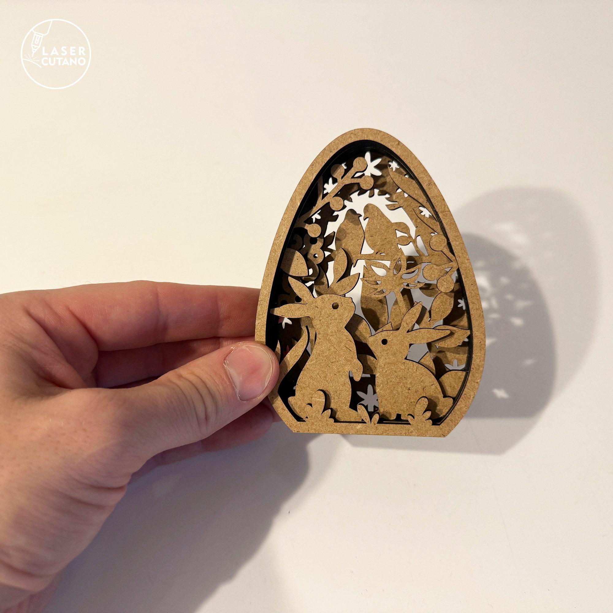 Laser Svg Easter Laser Cut Files for Xtool and Easter Dxf File, Egg ...