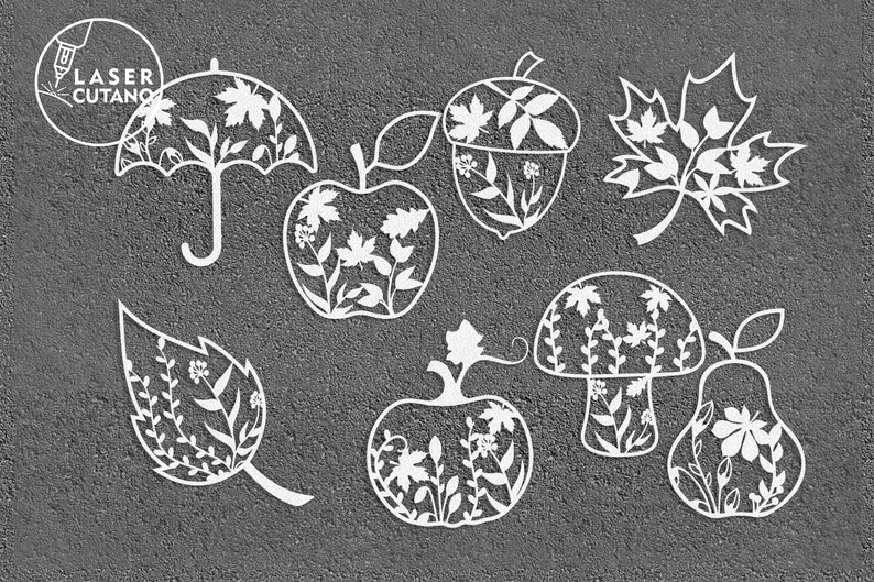 FALL Svg Bundle Autumn Svg Designs & Fall Svg Files for Cricut, Fall ...