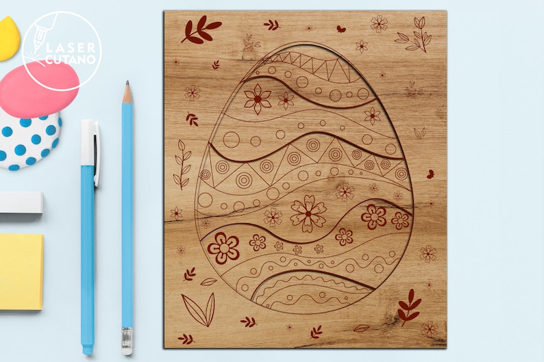 Paint KIT DIY Laser Cut Files EASTER Svg Digital File and Cnc Files ...