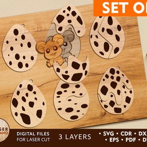 Kids PUZZLE Laser Cut File Svg Dxf Template and cnc file, puzzle glowforge and Jigsaw laser cut, laser cutting pattern digital file | #363