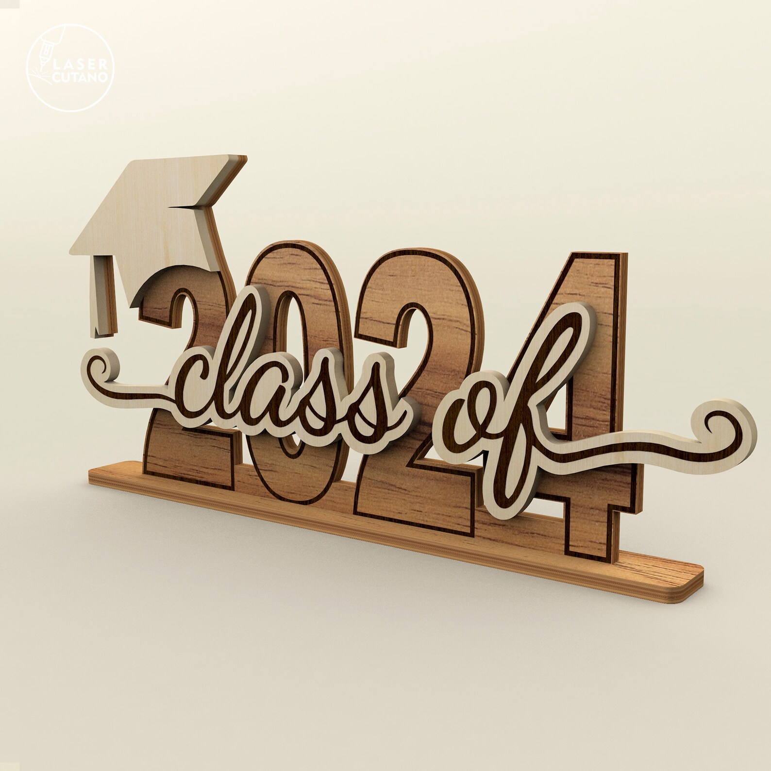 Graduation Cnc Vector Design Laser Files Svg Graduation Laser Cut File and Graduation Dxf ...