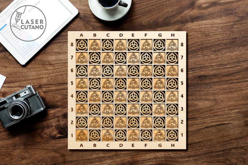 CHESS BOARD Laser Cut File Svg and cnc chess laser Etsy España