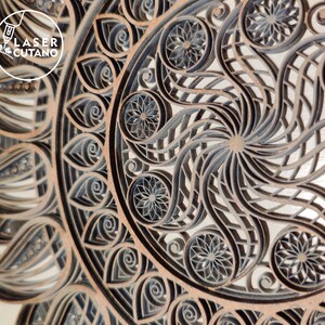 Multilayer Laser Cut Files the Sun and the Moon Designs CDR Files, SVG ...