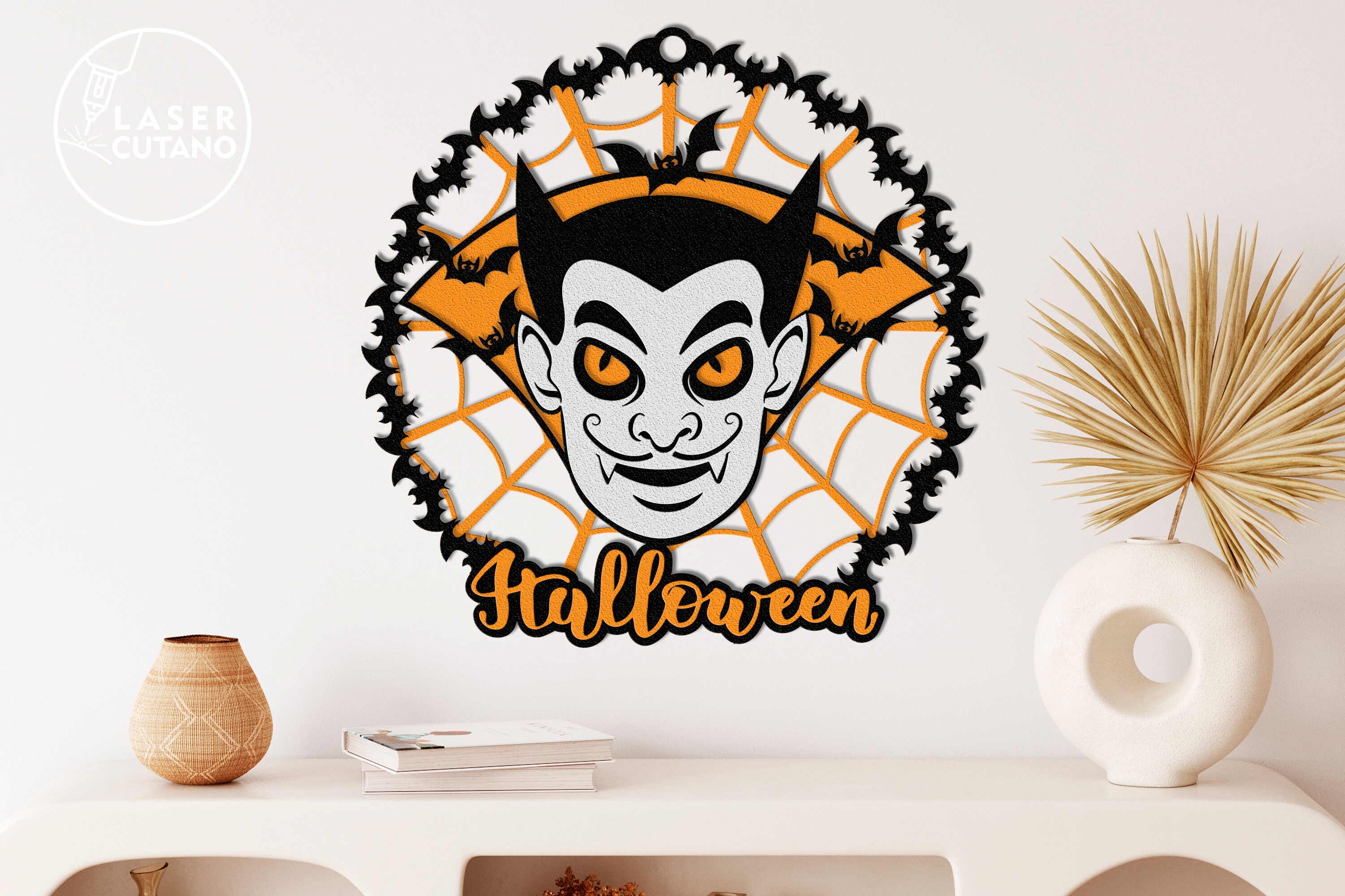 Bundle Svg HALLOWEEN Laser Cut Files Dxf Silhouette Cut Files Etsy
