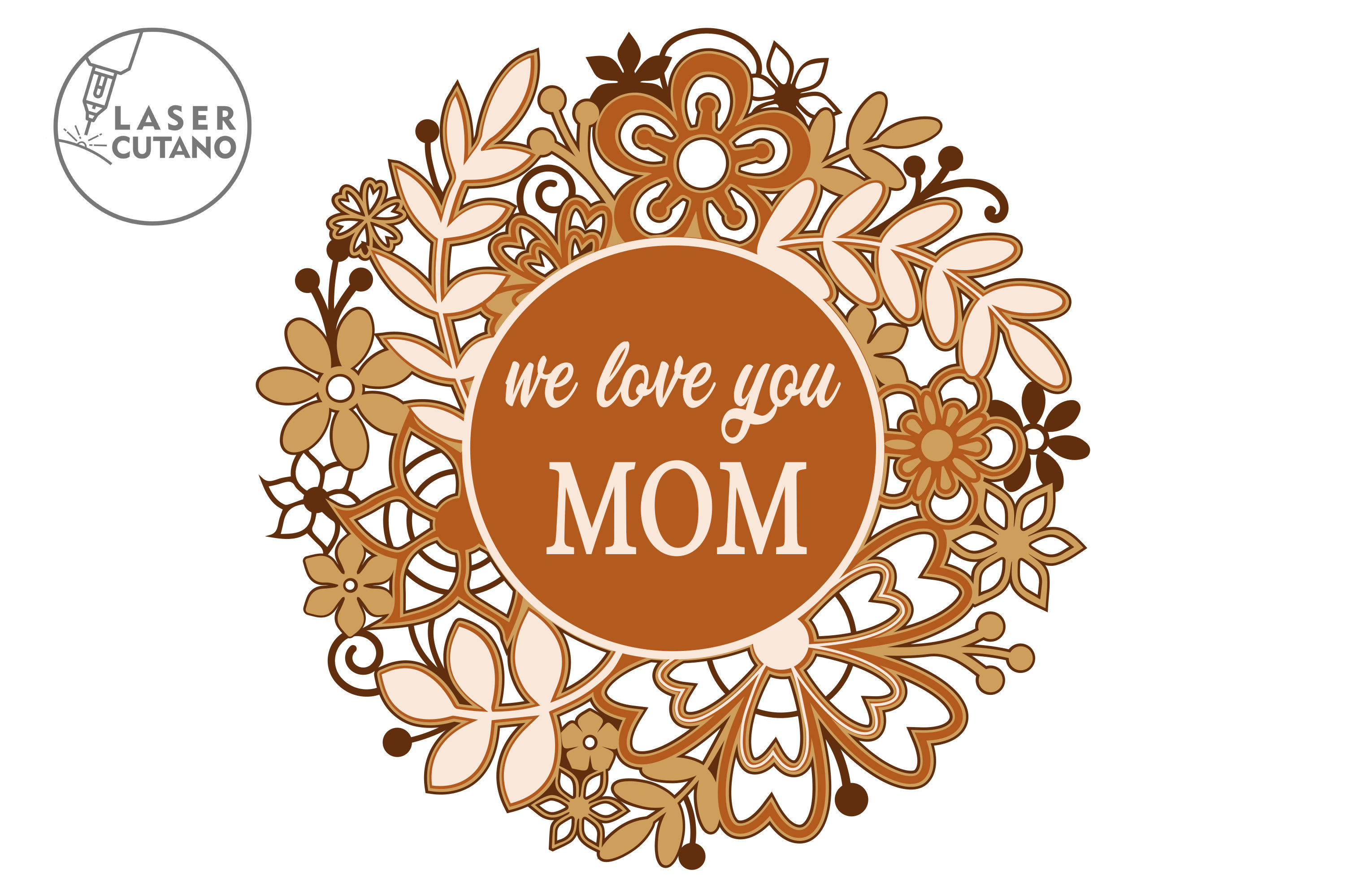 MOTHERS DAY Laser Cut Files Svg Gift and Laser Dxf File Laser | Etsy