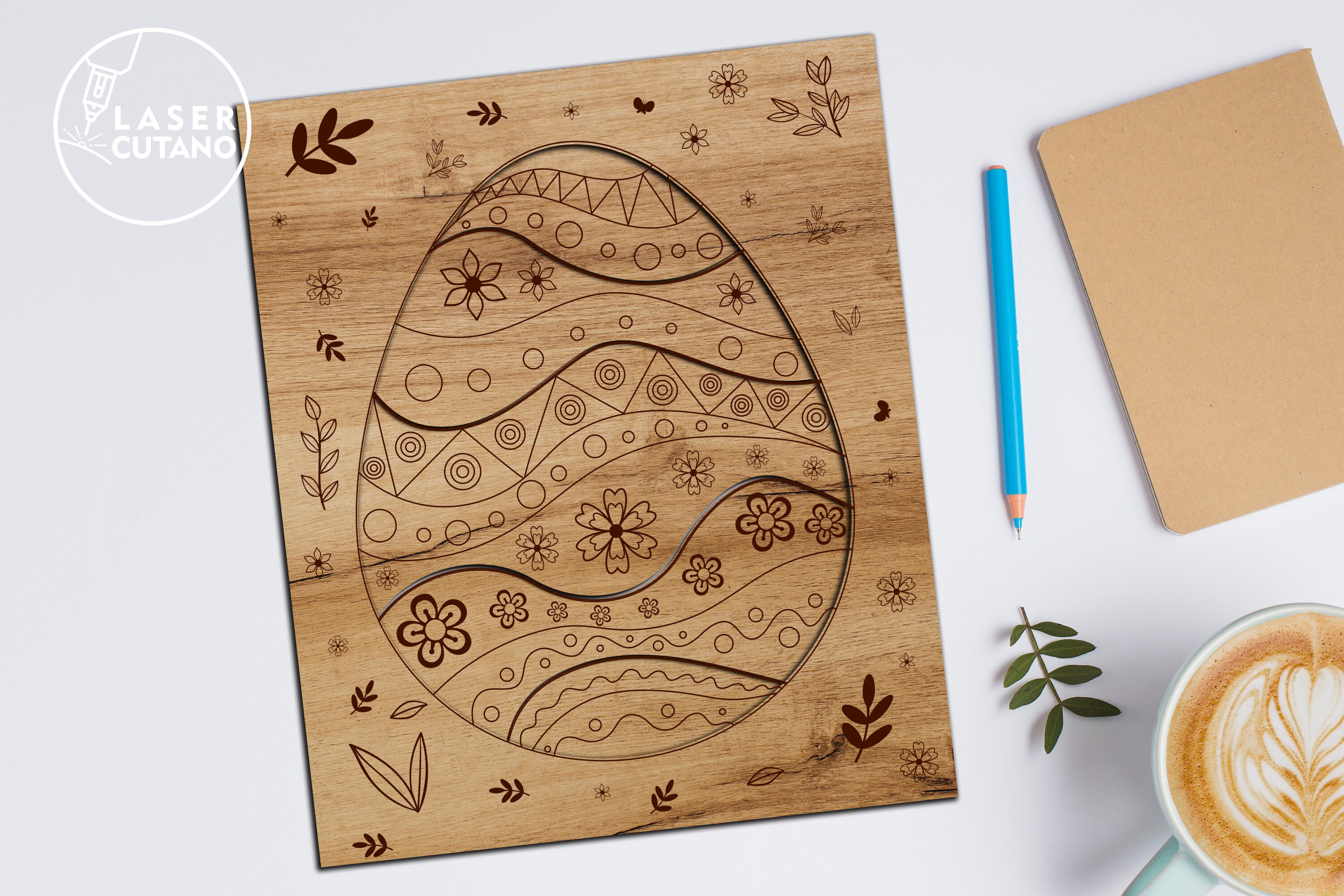 Paint KIT DIY Laser Cut Files EASTER Svg Digital File and Cnc Files ...