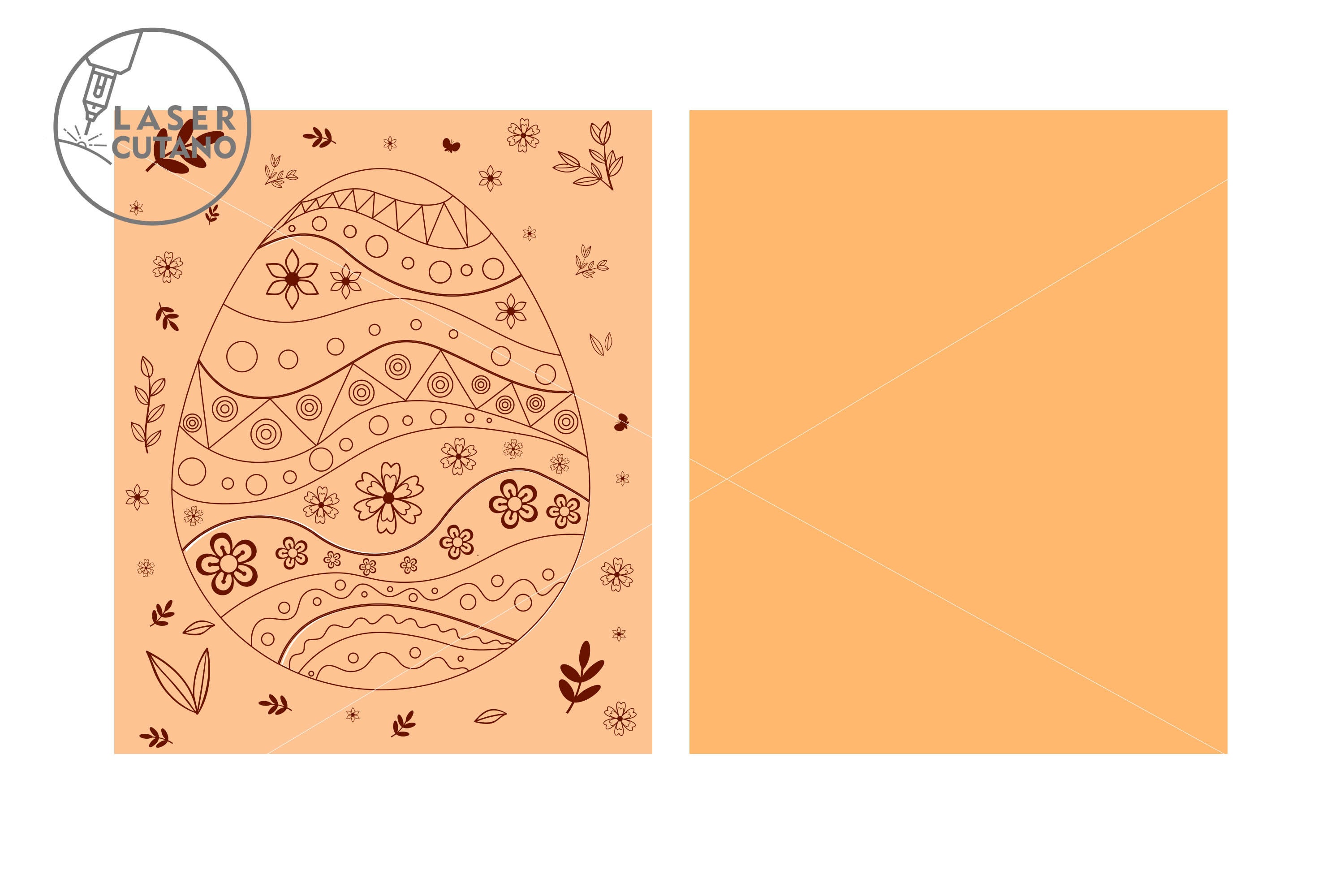 Paint KIT DIY Laser Cut Files EASTER Svg Digital File and Cnc | Etsy