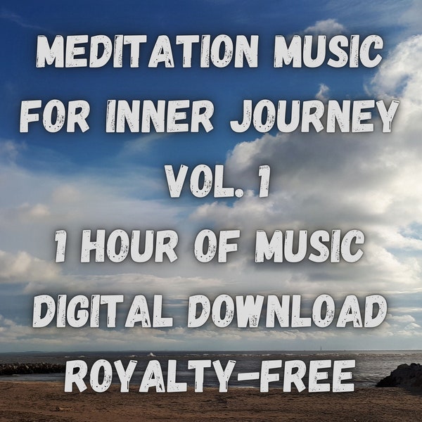 Musique de méditation pour un voyage intérieur (Vol 1) - 1 heure - Chansons libres de droits - Téléchargement numérique Mp3 - Utilisation commerciale.