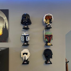 Wall Mount for LEGO® Helmets Collection *LEGO® not included
