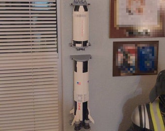 Wall Mount for LEGO® Saturn V Rocket (92176)