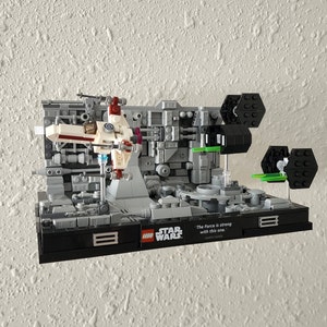 Wall Mount for LEGO® Death Star™ Trench Run Diorama (75329)