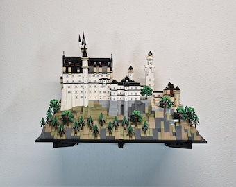 Suporte de parede para o Castelo de Neuschwanstein LEGO® (21063)