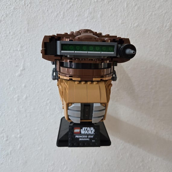 Wall Mount for LEGO® Princess Leia™ (Boushh™) Helmet (75351)