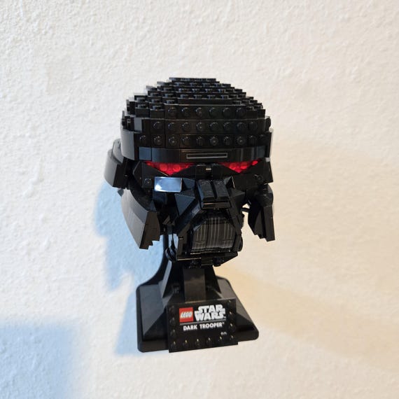 Wall Mount for LEGO® Dark Trooper™ Helmet (75343)