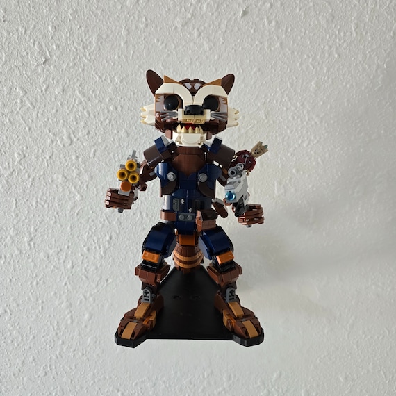 Wall Mount for LEGO® Rocket & Baby Groot (76282)