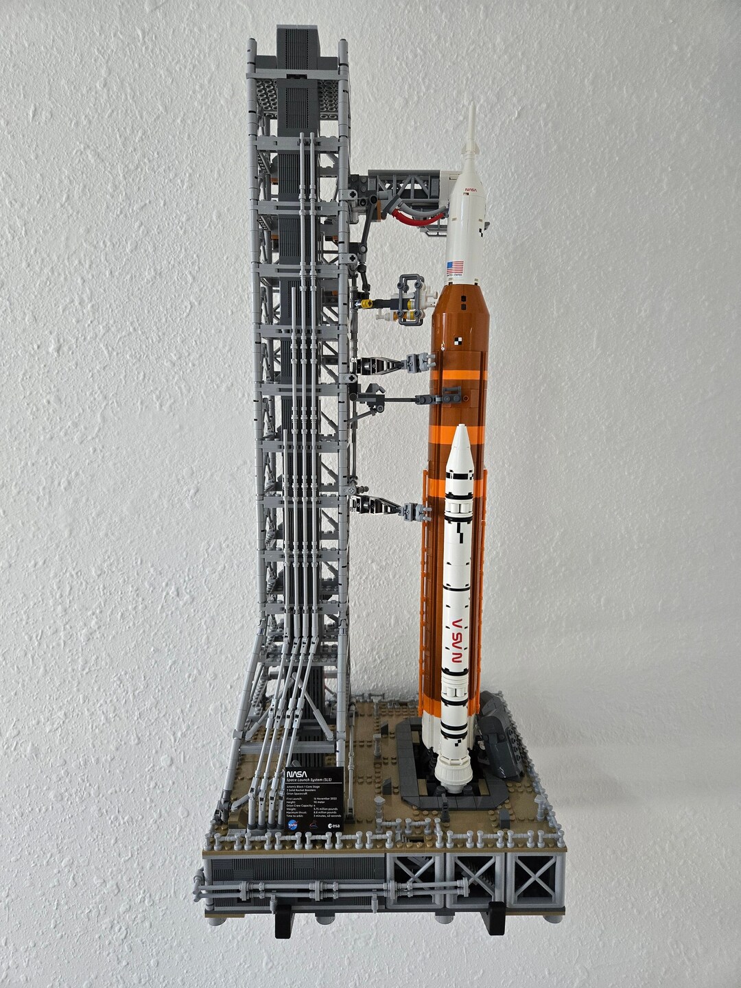 Wall Mount for LEGO® NASA Artemis Space Launch System (10341) - Etsy