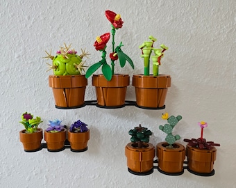 Wall Mount for LEGO® Tiny Plants (10329)