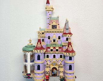 Wall Mount for LEGO® Beauty and the Beast Castle (43263)