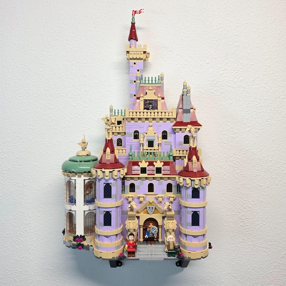 Wall Mount for LEGO® Beauty and the Beast Castle (43263)