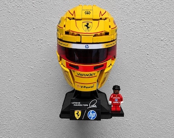 Wall Mount for LEGO® HP Lewis Hamilton Helmet (43022)