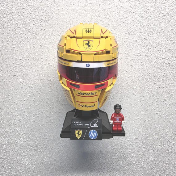 Wall Mount for LEGO® HP Lewis Hamilton Helmet (43022)