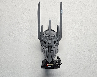 Suporte de parede para LEGO® O Senhor dos Anéis: Elmo de Sauron (11373)