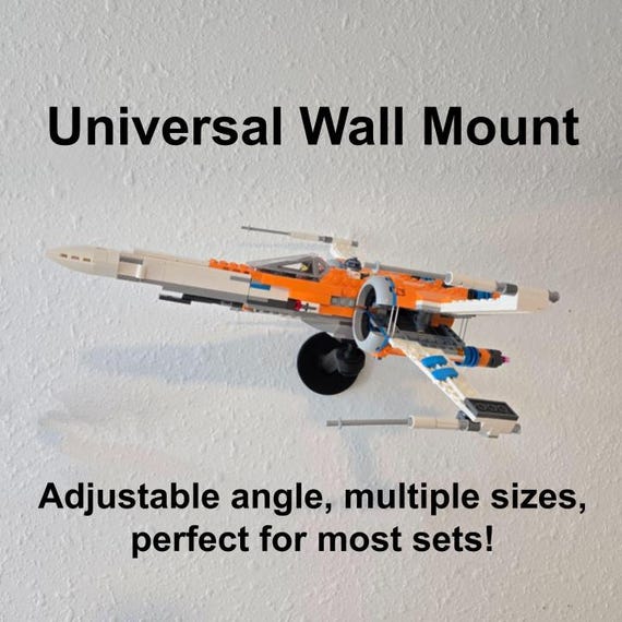 Universal Adjustable Wall Mount for LEGO® Star Wars Ships