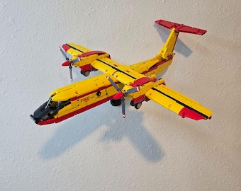 Adjustable Wall Mount for LEGO® Firefighter Aircraft (42152)